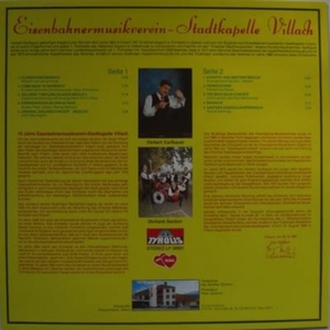 Eisenbahnermusikverein Stadtkapelle Villach - Blasmusik International 1981 LP Neu