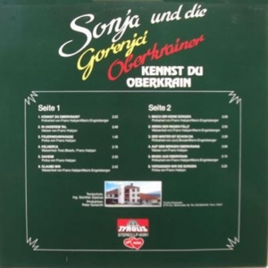 Gorenjci Oberkrainer mit Sonja - Kennst du Oberkrain LP 1981 Neu