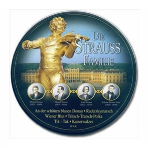 Die Strauss-Familie - Johann, Eduard, Josef & Johann Strauss Vater (CD in Metalldose)