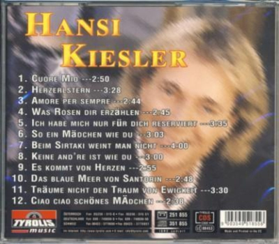 Hansi Kiesler - Herzerlstern