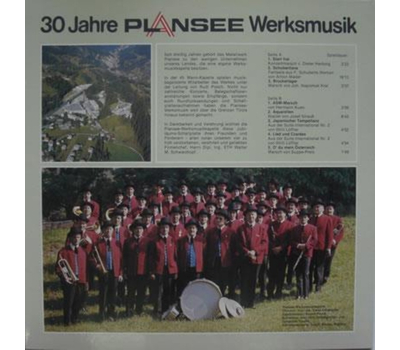 Plansee Werksmusikkapelle - 30 Jahre 1978 LP Neu