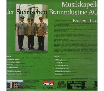 Musikkapelle Brauerei Gss - Gut... besser... Gsser LP