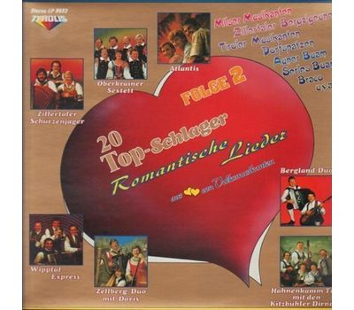 Romantische Lieder aus Herzen von Volksmusikanten Folge 2 20 Topschlager 1986 LP