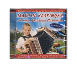 Martin Haspinger mit seiner Steirischen Harmonika...