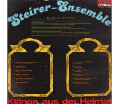 Steirer Ensemble - Klnge aus der Heimat 1979 LP Neu