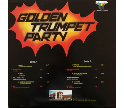 Rinner Robert - Golden Trumpet Party 1982 LP