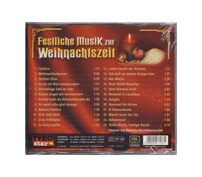 Bayrische Blechblserquartett - Festliche Musik zur Weihnachtszeit (Instrumental)