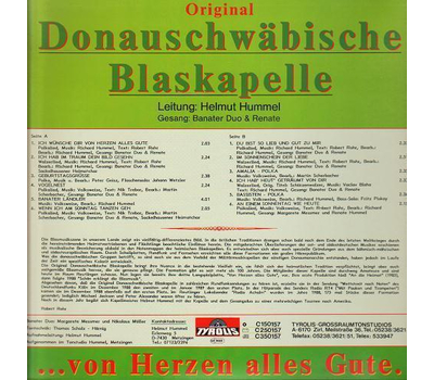 Original Donauschwbische Blaskapelle ... von Herzen alles Gute LP 1989 Neu