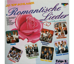 Romantische Lieder 20 Topschlager Folge 5 LP