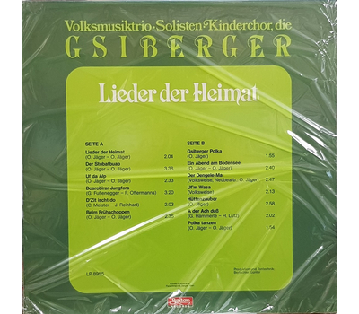 Volksmusiktrio, Solisten, Kinderchor, die Gsiberger - Lieder der Heimat