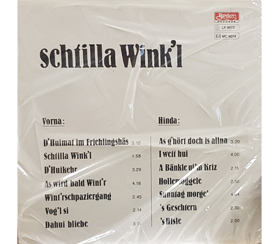 Werner Specht & Herrmann Johnny - schtilla Winkl LP