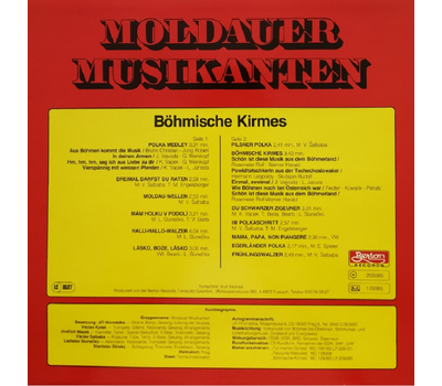 Moldauer Musikanten - Bhmische Kirmes LP