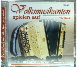 Volksmusikanten spielen auf mit der steirischen Harmonika...