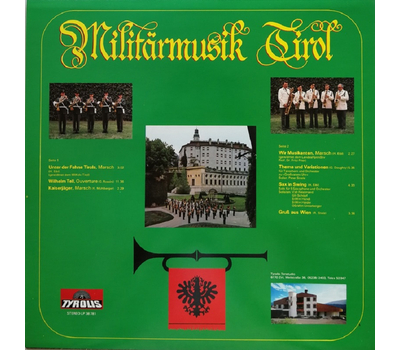 Militrmusik Tirol - 25 Jahre LP 1981 Neu