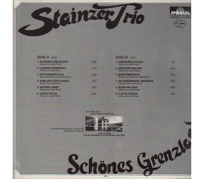 Stainzer Trio - Schnes Grenzland 1982 LP