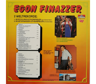 Egon Finazzer - Zithergre aus dem Kalterer See LP