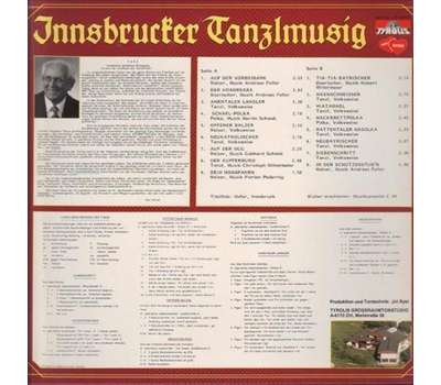 Innsbrucker Tanzlmusig - Ein Tanzabend in Tirol Nr. 2 1985 LP Neu