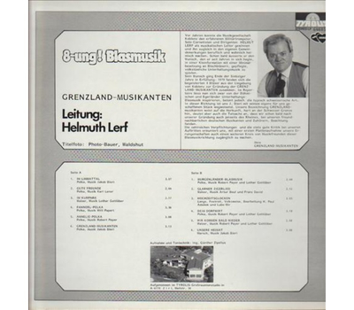 Orig. Grenzland Musikanten - 8-ung Blasmusik 1985 LP Neu