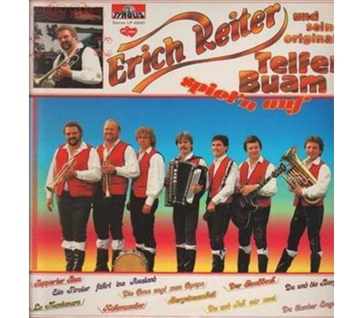 Erich Reiter und seine original Telfer Baum spieln auf 1985 LP Neu