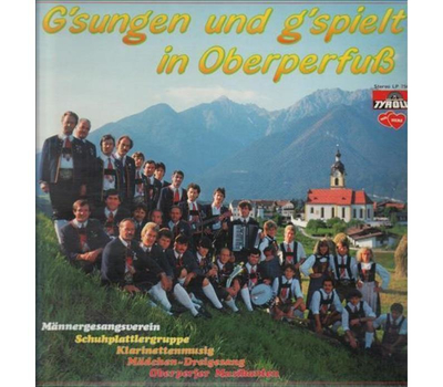 Oberperfer Musikanten - Gsungen und gspielt in Oberperfu 1986 LP Neu