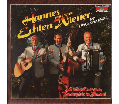 Hannes und seine echten Wiener - Ich wnschmir einen Fensterplatz im Himmel LP 1987 Neu
