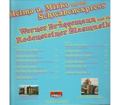 Helma und Mirko und der Schwabenexpress & Werner Brggemann und die Rodensteiner Blasmusik 1987 LP Neu