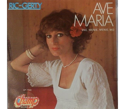 Ric Gerty - Ave Maria / Ene Menie Menie Mo 1977 SP Neu