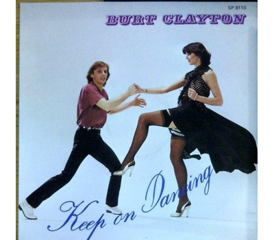 Burt Clayton - Sandy / Keep on Dancing 1981 SP