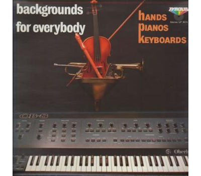 H.P.K. Hans-Peter Kkeny - Hands Pianos Keyboards, Backgrounds for everybody 1984 LP