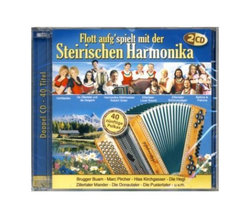 Flott aufgspielt mit der Steirischen Harmonika 2CD