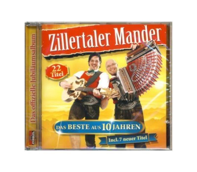 Zillertaler Mander - Das Beste aus 10 Jahren incl. 7 neuer Titel (22 Titel)