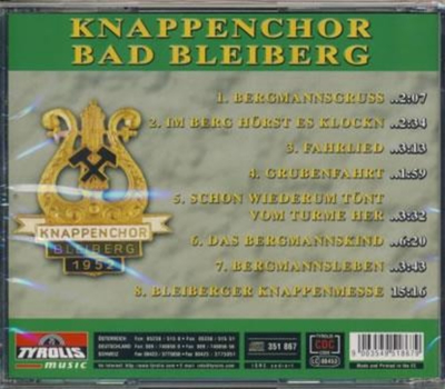 Knappenchor Bad Bleiberg 1952 - Bergmannsgru