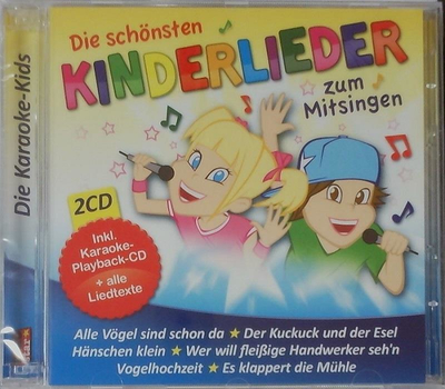 Die Karaoke-Kids - Die schnsten Kinderlieder zum Mitsingen 2CD