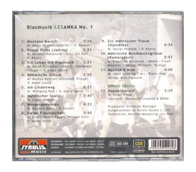 Blasmusik Lesanka - No. 1 Instrumental