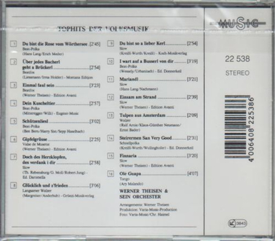 Werner Theisen & sein Orchester - Tophits der Volksmusik