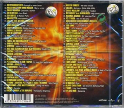 Fussball Megamix 2006 mit 66 Hits (2CD)