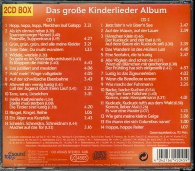 Nymphenburger Kinderchor - Das groe Kinderlieder Album Folge 2 (2CD)