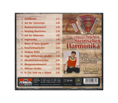 Willi Fankhauser aus dem Zillertal - Meine schnsten Stckln auf der Steirischen Harmonika Instrumental