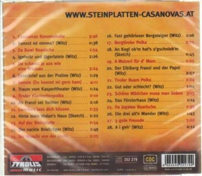 Steinplatten Casanovas - Die etwas andere CD - Woat eh