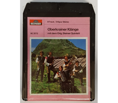 Orig. Steiner Quintett aus Oberkrain - Oberkrainer Klnge 1972 8-Spur Neu