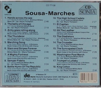 Sousa-Marches - American military marches from J. P. Sousa