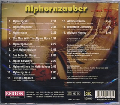 Auner Alpenspektakel aus Tirol - Alphornzauber (Instrumental)