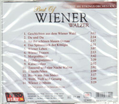 The New 101 Strings Orchestra - Best of Wiener Walzer