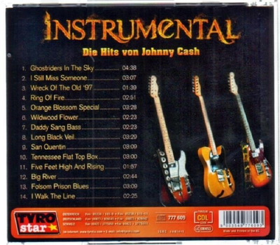 Instrumental die Hits von Johnny Cash performed by Maverick Vol. 1