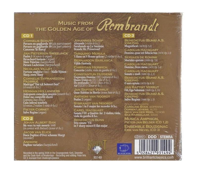 Music from the Golden Age of Rembrandt (3CD)