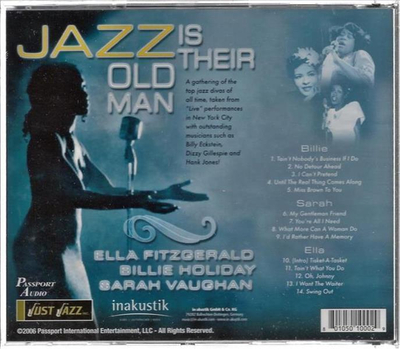 Ella Fitzgerald, Billie Holiday, Sarah Vaughan - Jazz is their old Man