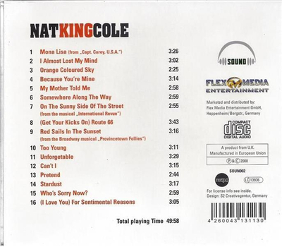 Nat King Cole - Unforgetable