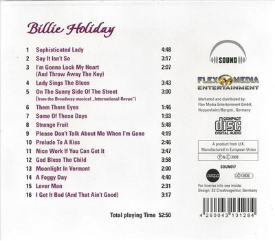 Billie Holiday - Lady sings the blues