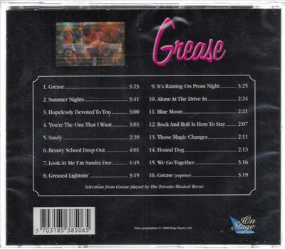 Grease - 16 Hits from the Musical CD Neu
