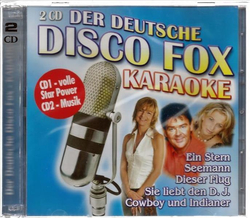 Der Deutsche Disco Fox Karaoke 2CD Neu